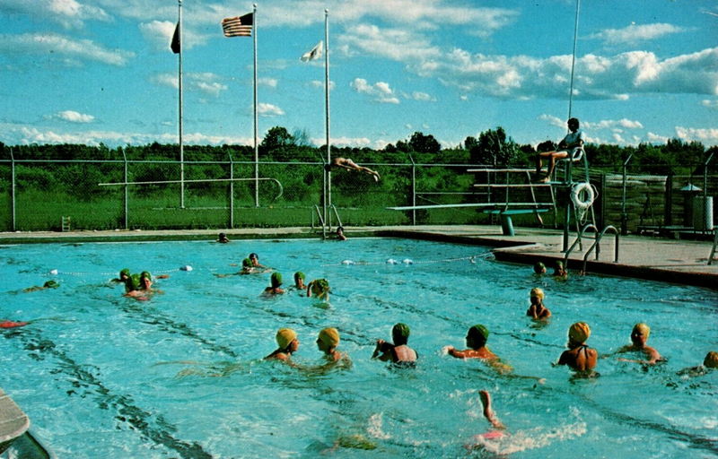 Camp OFair Winds - Old Postcard (newer photo)